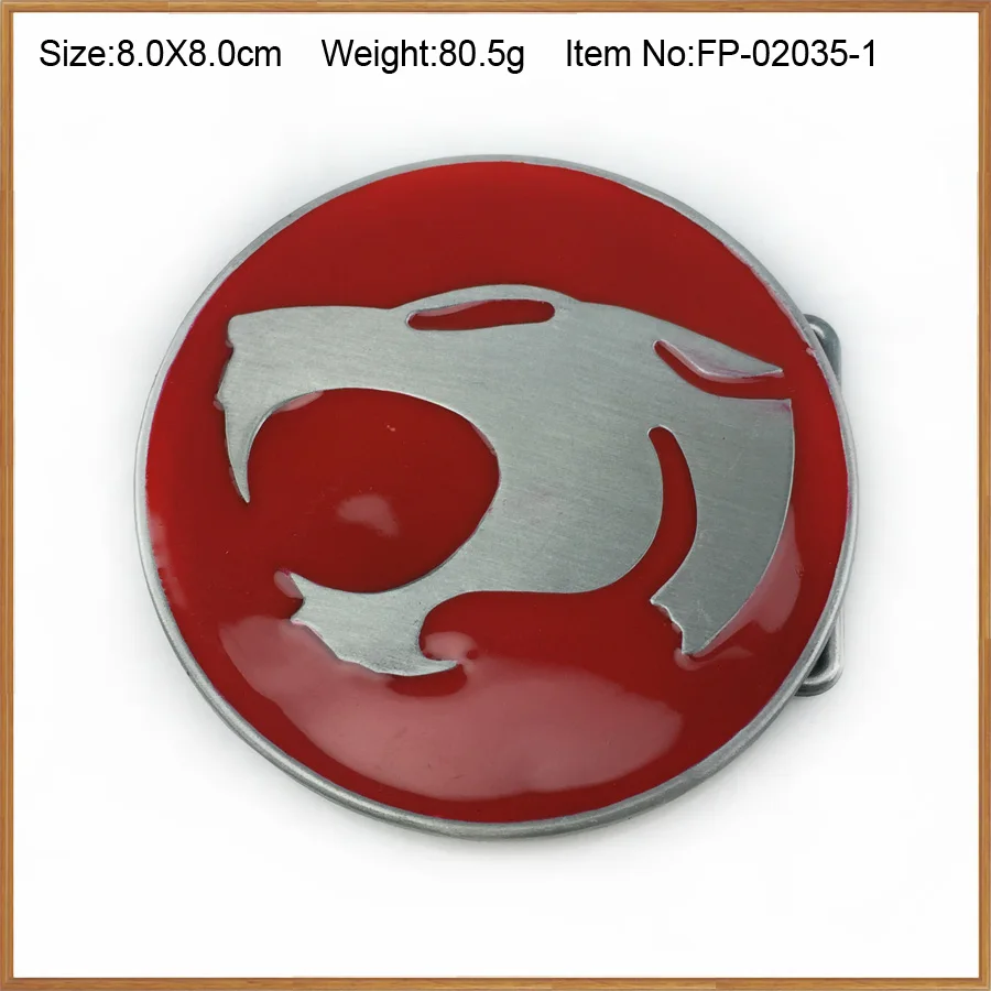 BuckleClub цинковый сплав Ретро Броши с красной эмалью в виде пленка ремень пряжкой