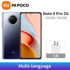 Смартфон Xiaomi Redmi Note 9 Pro, 128 Гб256 ГБ, экран 5G дюйма, Snapdragon 108MP Quad Camera G, NFC, 750 Гц, 120 мАч