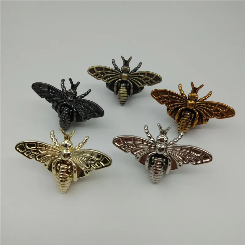 (10 шт./лот) сумка для багажа декоративная в форме пчелы винтовая блокировка