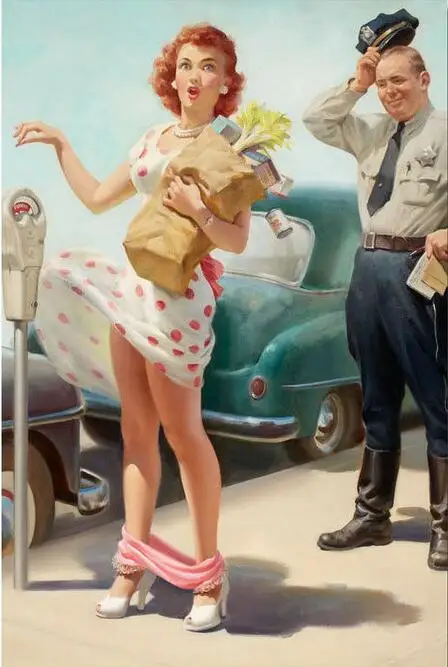 

Шелковый постер Pinup Girl с художественным принтом, домашний Настенный декор 24x36 дюймов