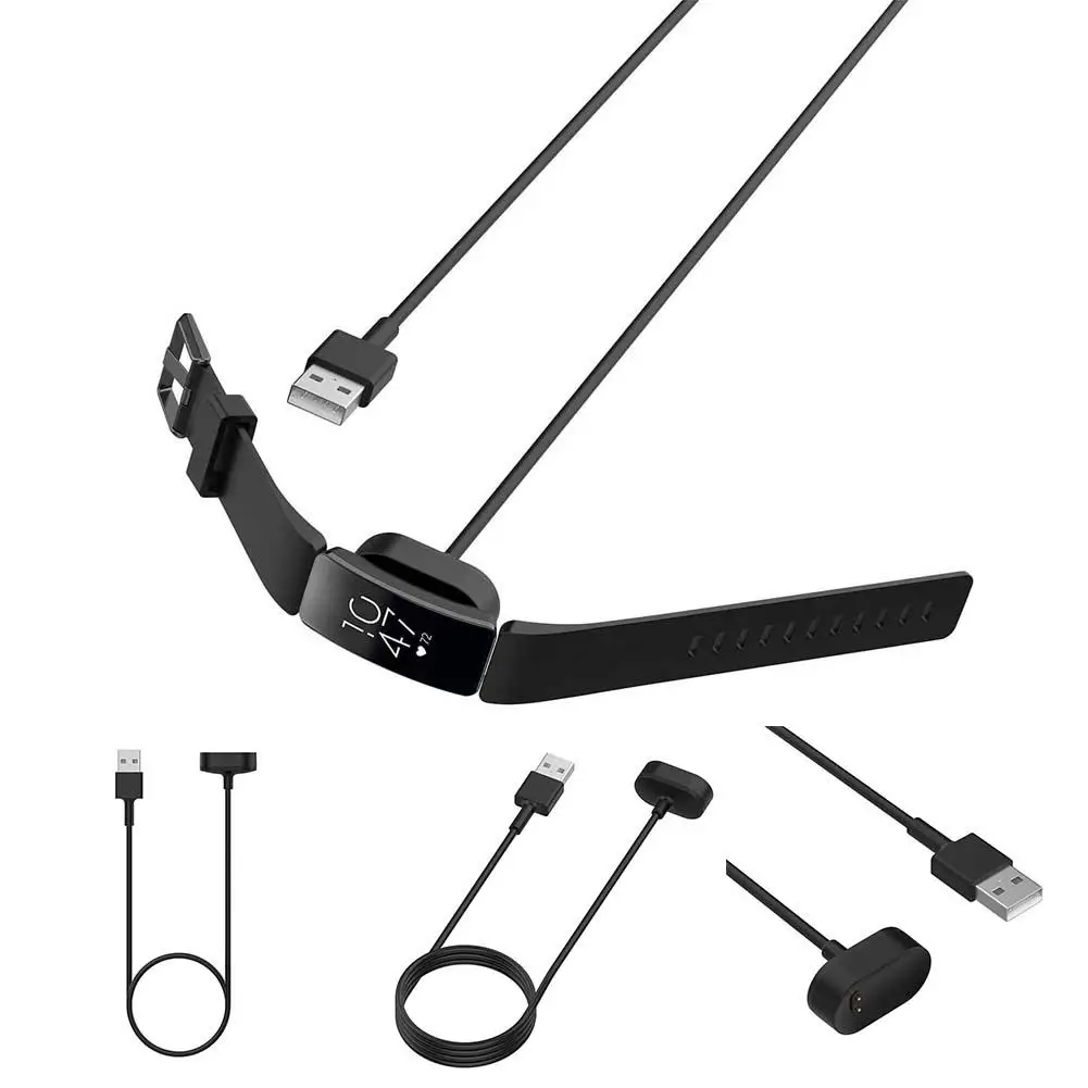 1 м Магнитный usb кабель для зарядки смарт зарядное устройство Fitbit Inspire/Inspire HR Смарт