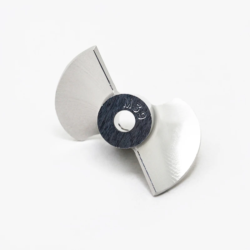 

1pcs M39 CNC Aluminum Alloy Propeller Two-blade Paddle 39mm with 5mm Aperture Props Spare Parts for RC Boat Model DIY