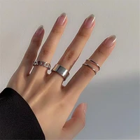 70 dropshipping3pcsset all match open adjustable stackable finger ring knuckle ring jewelry accessory