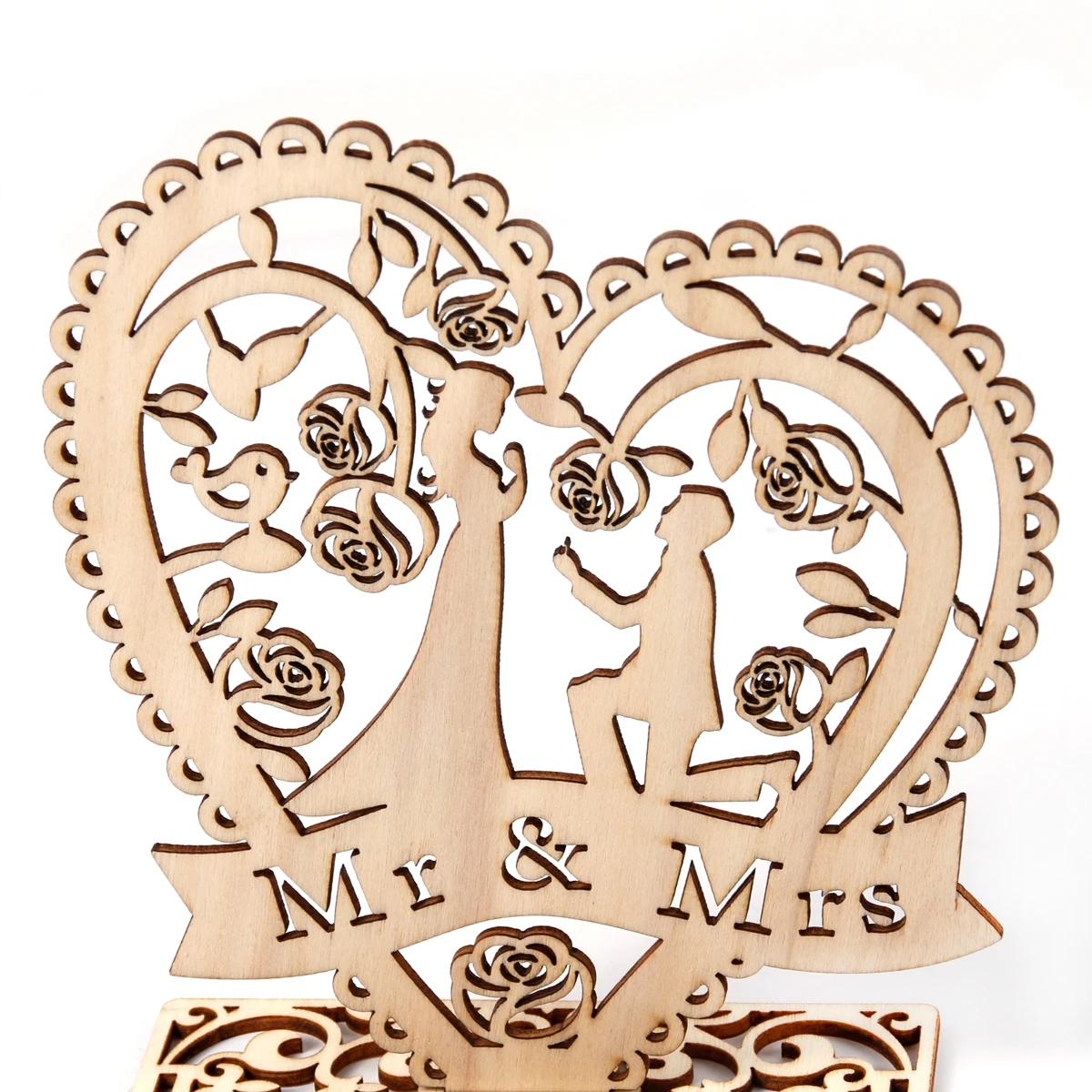 Деревянные украшения Mr& Mrs Свадебные украшения Свадебные сувениры в деревенском стиле и подарки подарок на День святого Валентина для подруги свадебный подарок для гостей