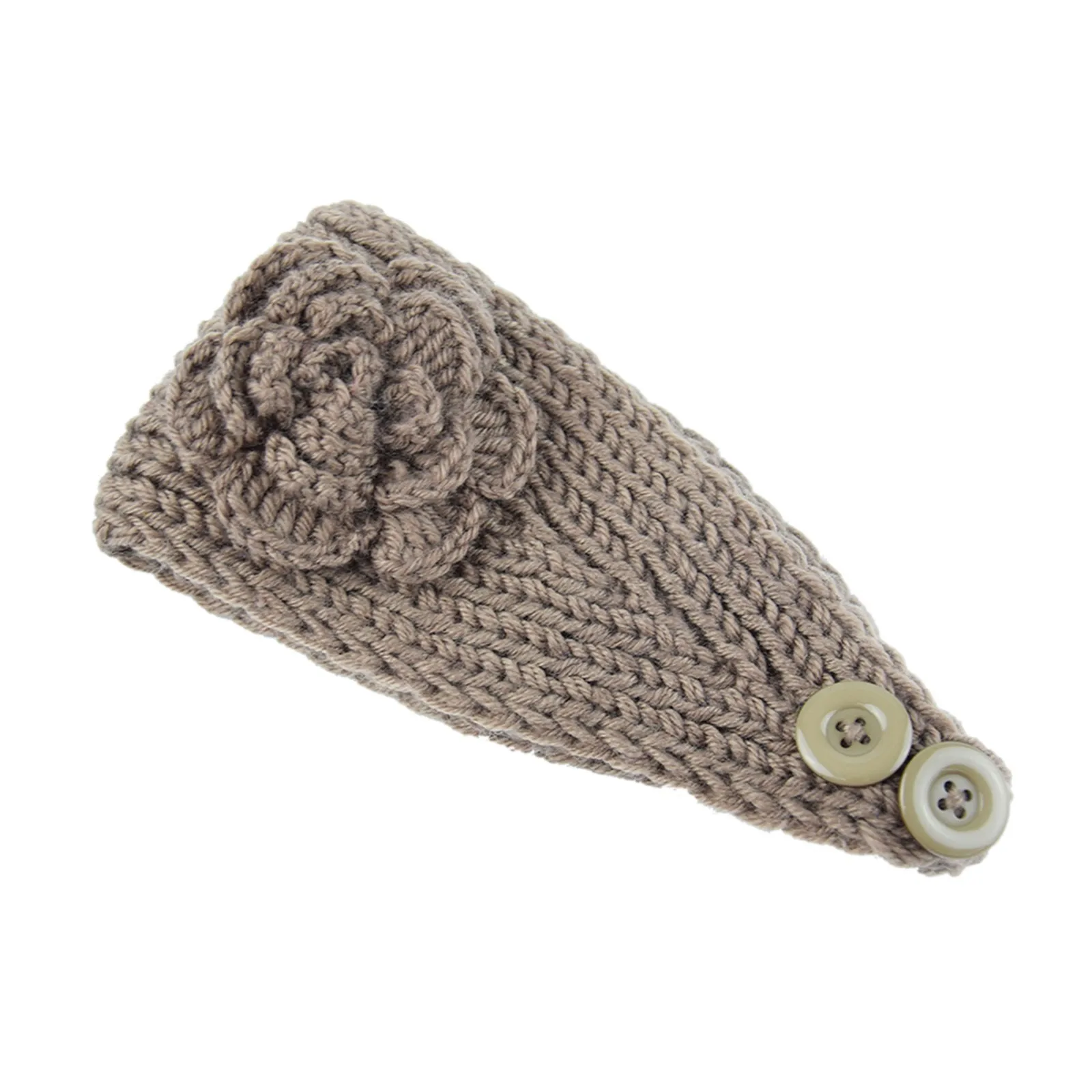 Женские модные аксессуары для волос эластичная вязаная теплая спортивная