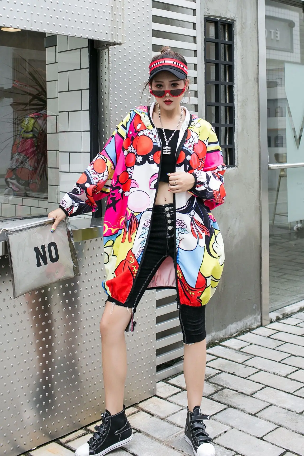 Женская куртка Новинка осени 2019 брендовая длинная Повседневная с капюшоном и