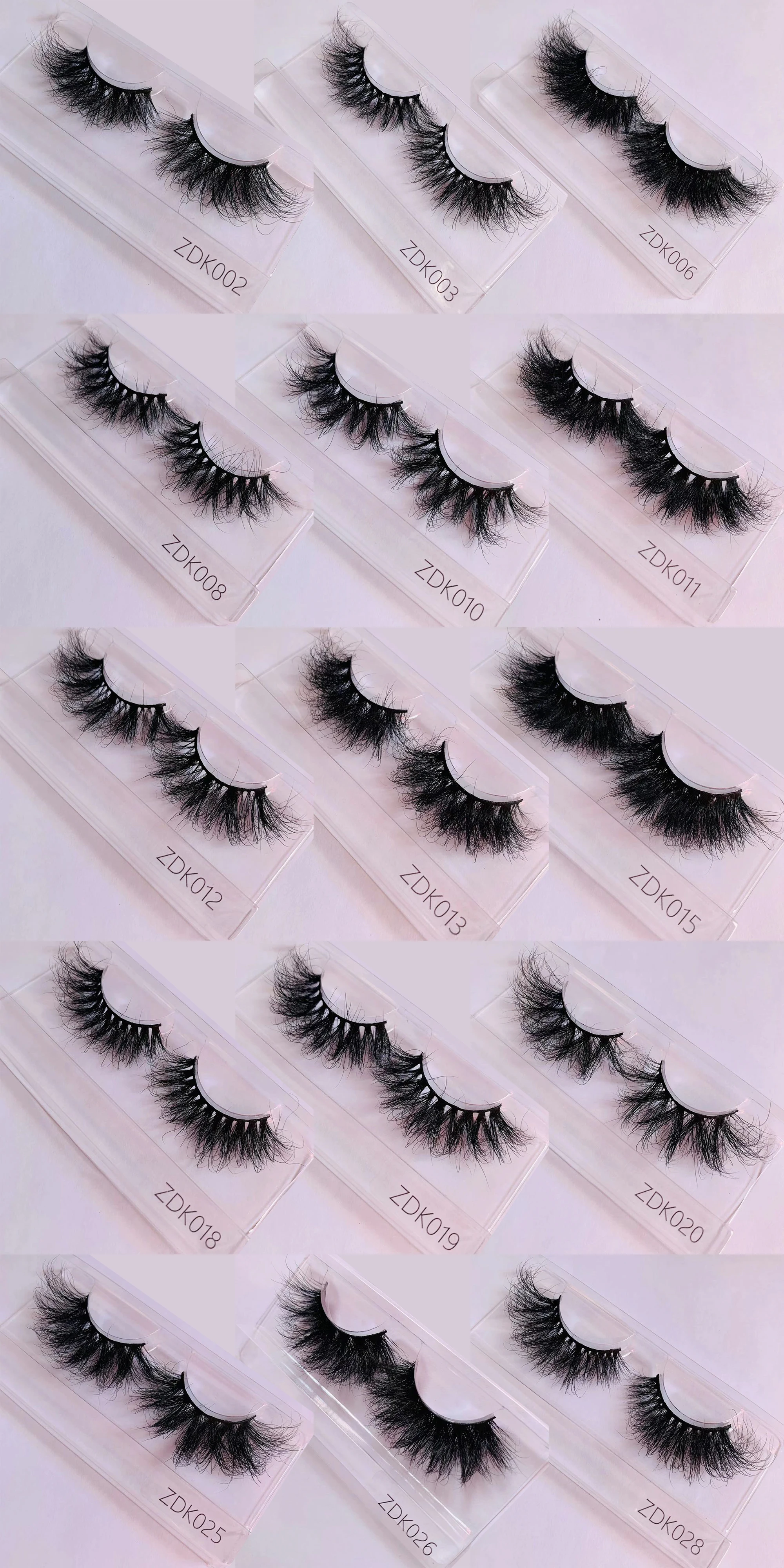 Роскошные 25 мм 3D пушистые 5D настоящие норковые ресницы для глаз индивидуальные