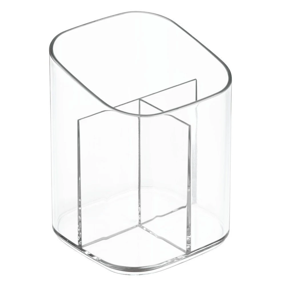 

Transparent Acrylic Pen Pencil Holder Makeup Brush Cosmetic Storage Box TN88