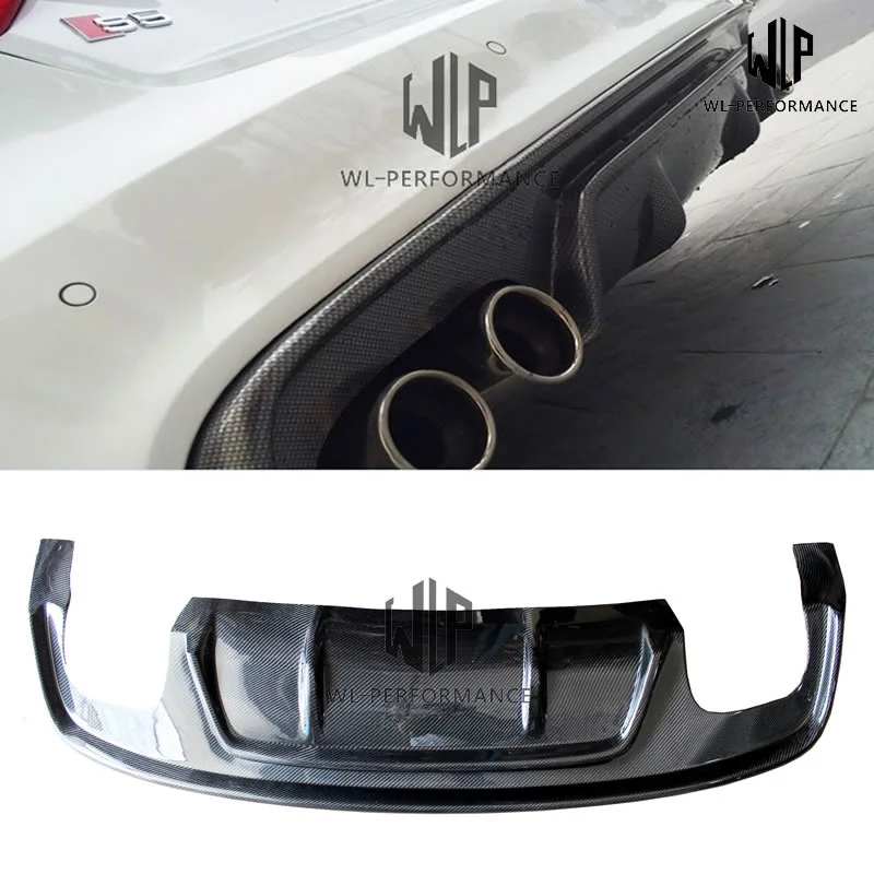 

A5 High Quality Carbon Fiber Rear Lip Diffuser Car Styling For Audi A5 S5 Style Car body kit 2012-up
