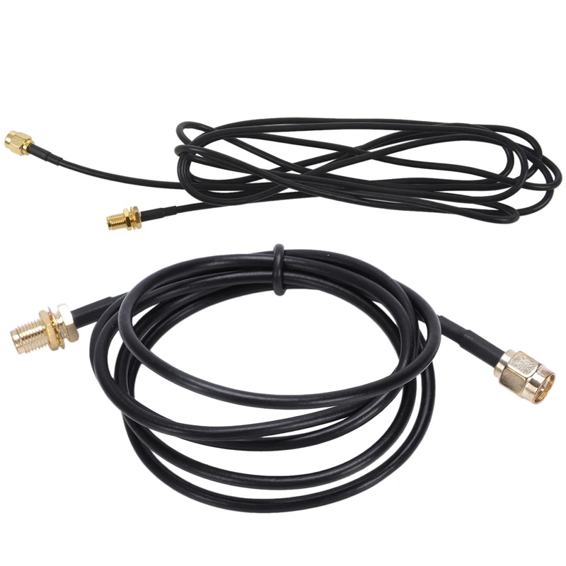 

SMA Male To Female Adapter Pigtail Coaxial Jumper Extension Cable 3.3Ft Long With WIFI Antenna Extension Cable 2M