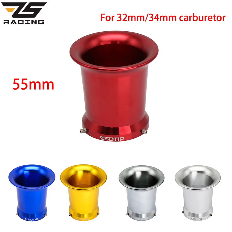 ZS Racing 55 мм Moto воздушный фильтр чашка ветра гудок для модифицированного PWK Keihin Koso oko