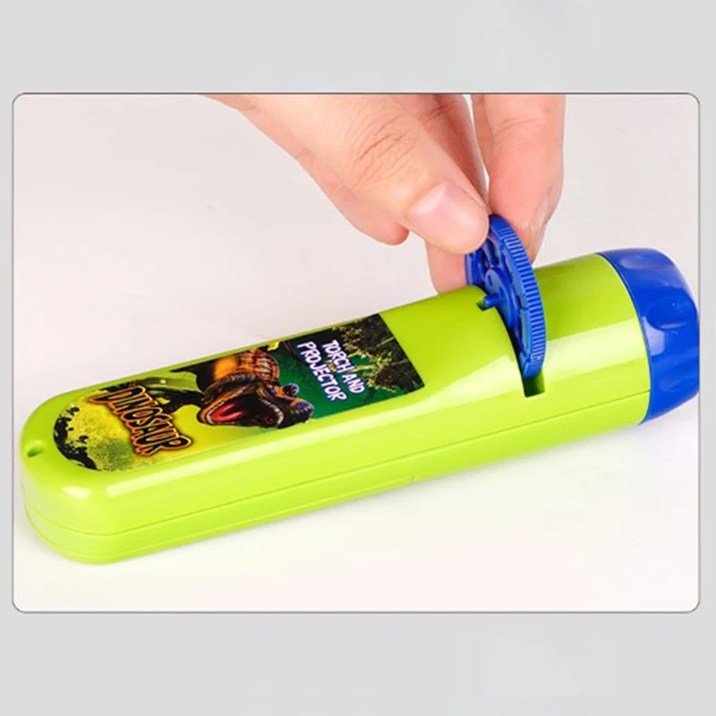 

Projection Flashlight Kids Projector Light Toy Cute Cartoon Night Photo Picture Light Bedtime Learning Fun Toys