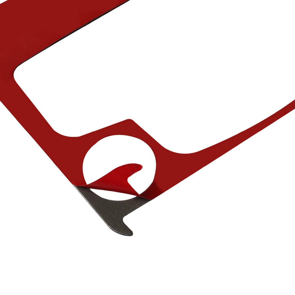 

4pcs Carbon Fiber Interior Sticker CD Panel Decals Cover Trim For Chevrolet Cruze Car Decoration Styling Accessories