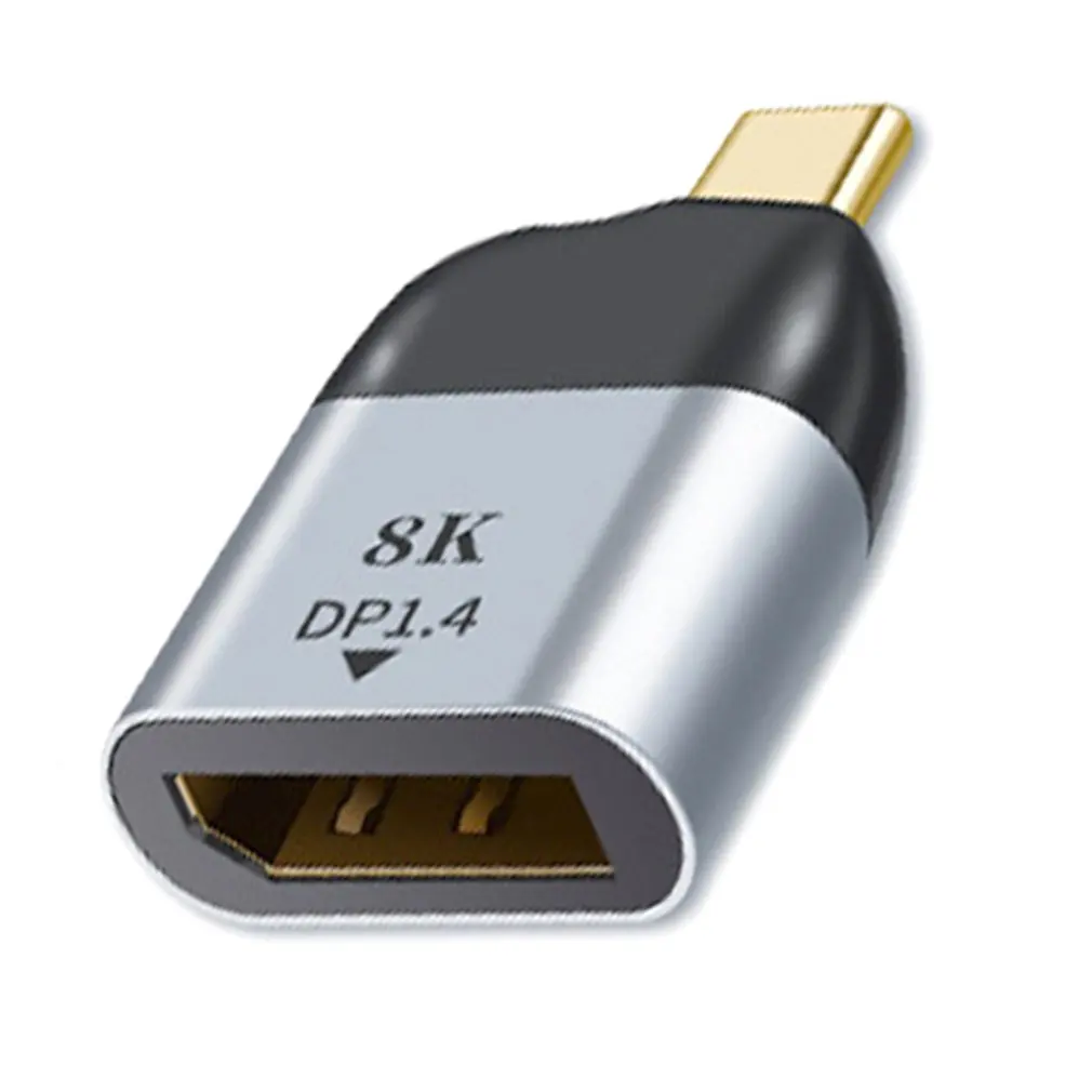 

USB-C To DP Adapter 8K Type-C To DP 2.0 Adaptor For MacBook For Huawei Mate P20/P30 Pro For Samsung Galaxy S9 S10