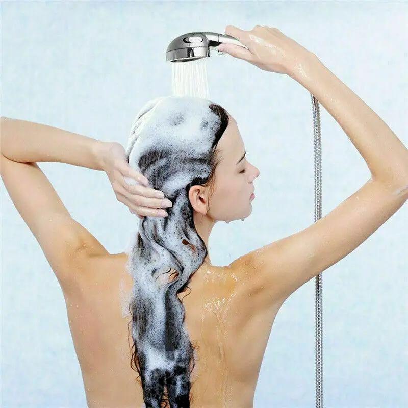 Универсальная Лейка для душа 3 режима высокое давление экономия воды хром |