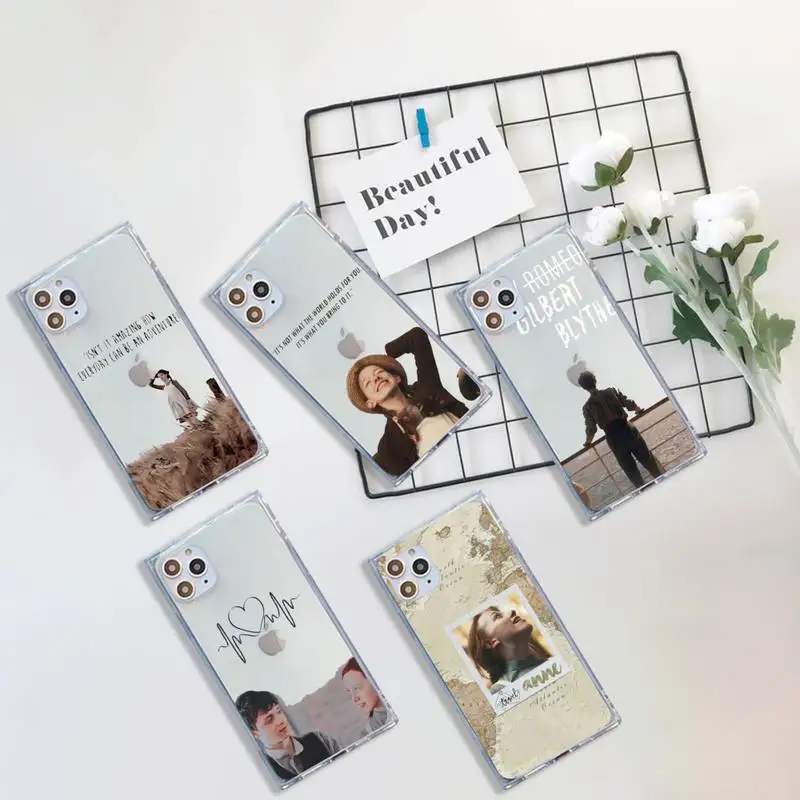 

Anne with an E TV series Phone Case Transparent for iPhone 7 8 11 12 se 2020 mini pro X XS XR MAX Plus