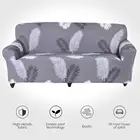 Однотонный чехол для дивана из полиэстера, Высокоэластичный нескользящий чехол для дивана, универсальный защитный чехол для мебели и стула