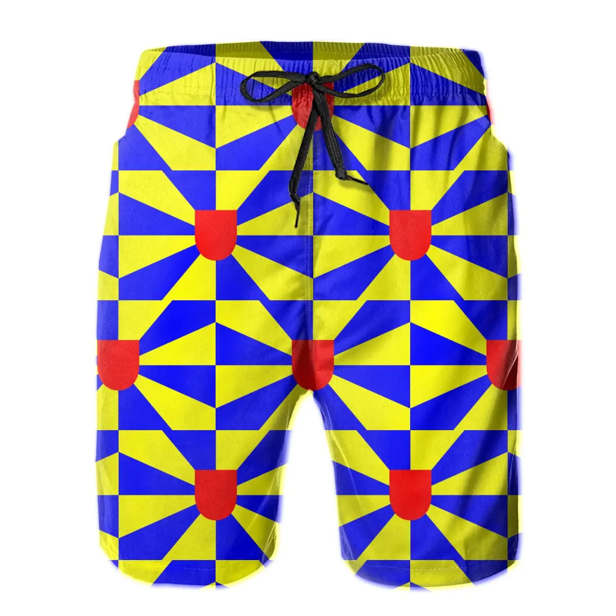 

Summer Men Causal Shorts Breathable Quick Dry Geek Belgian Sports Flag Of West Flanders Male Shorts