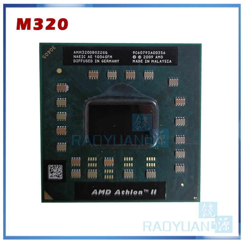 Двухъядерный мобильный процессор AMD Athlon II M320 AMM320DBO22GQ для ноутбука также продажа