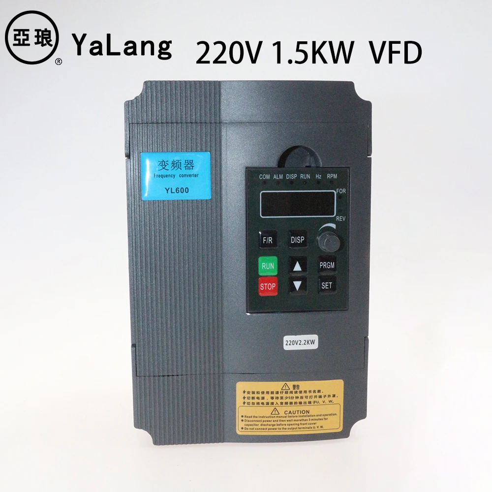 220 кВт 220 В VFD инвертор 3 кВт 4 кВт преобразователь частоты 1P вход 3P выход в для ЧПУ мотор шпинделя