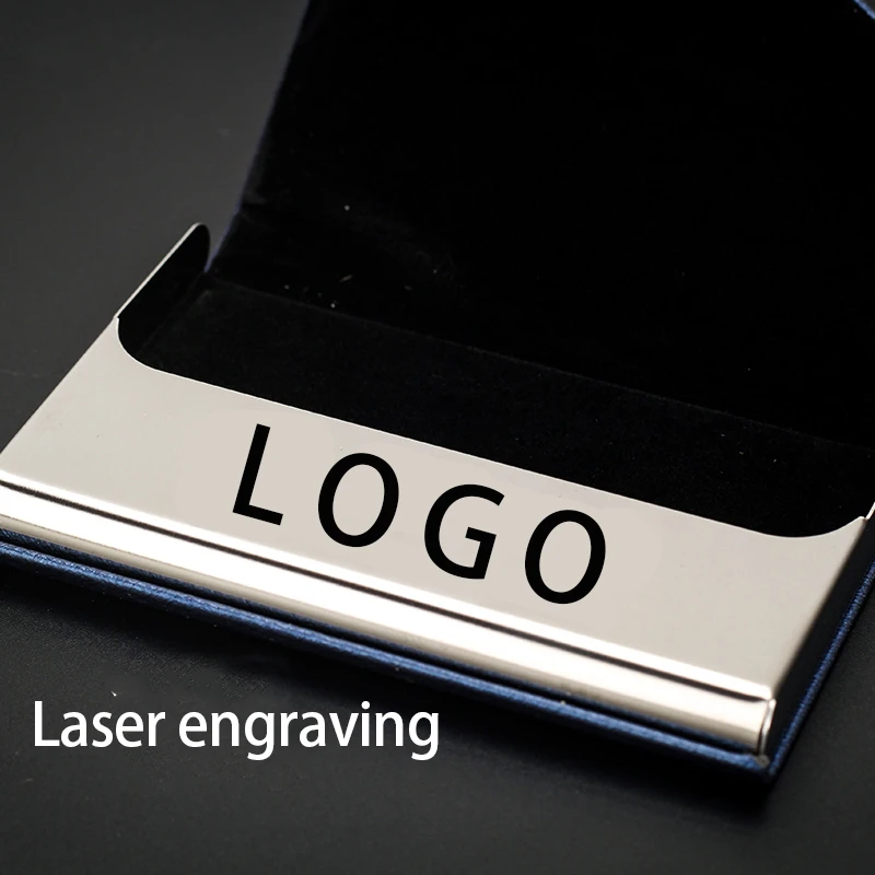 Роскошный кошелек из искусственной кожи с лазерной гравировкой логотипа