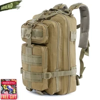 outdoor 3p tactical backpack military 900d oxford sport bag camping climbing rucksack mens traveling hiking fishing bags