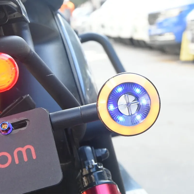 

Universal Motorcycle Turn Signal Light Scooter Flasher Motorbike Modified Accessories for Kawasaki Suzuki Honda Yamaha Ducati