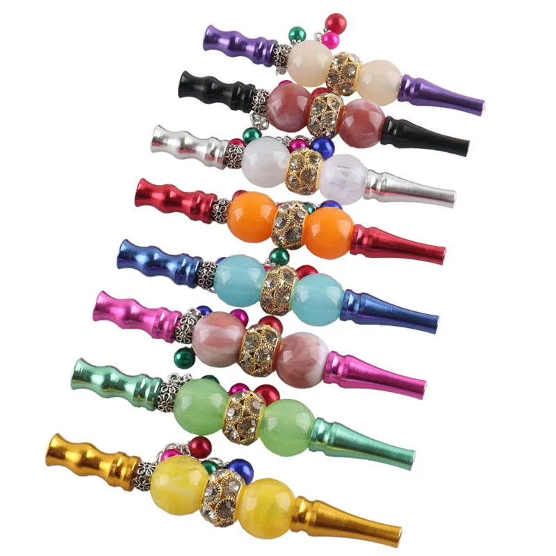 

20 шт. инкрустированный вручную Алмазный Декор для кальяна наконечники тупый держатель Стразы ручной работы мундштук аксессуары для кальян...