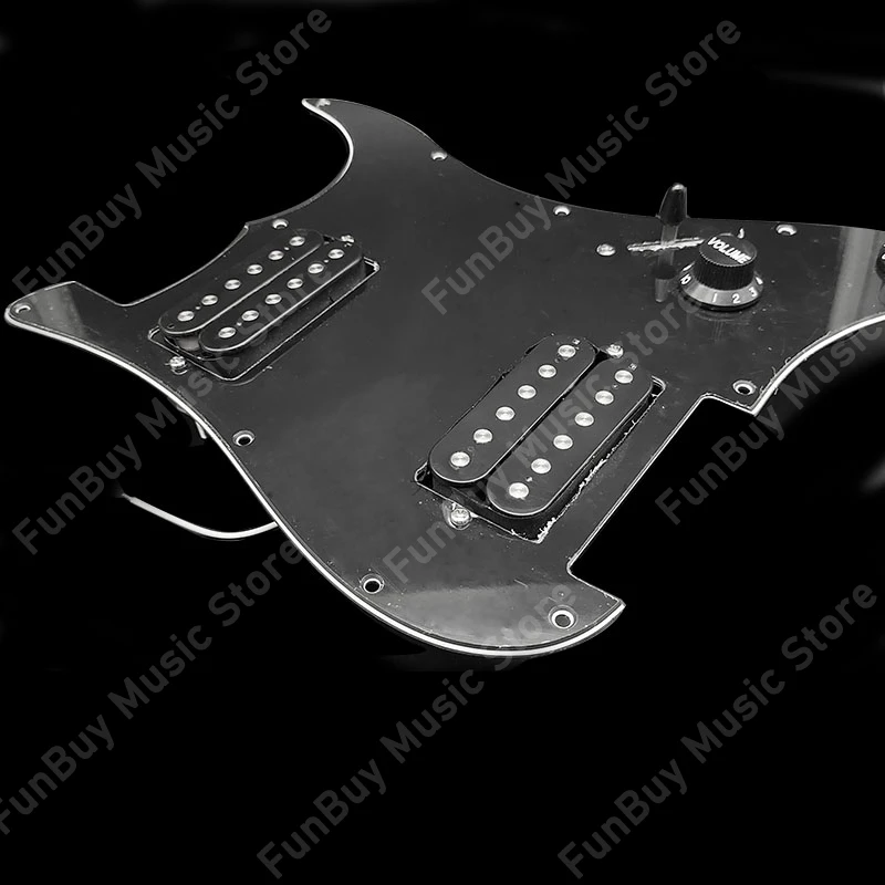 Загруженный Предварительно проводной захват для электрогитары HH Pickguard Humbucker