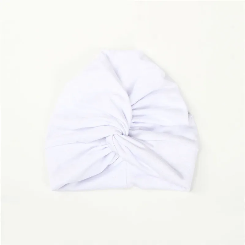 

Baby Headbands Solid Cotton Turban Headband for Baby Girls Stretchy Beanie Hat Headwear Baby Hairband Faixa Cabelo Para Bebe