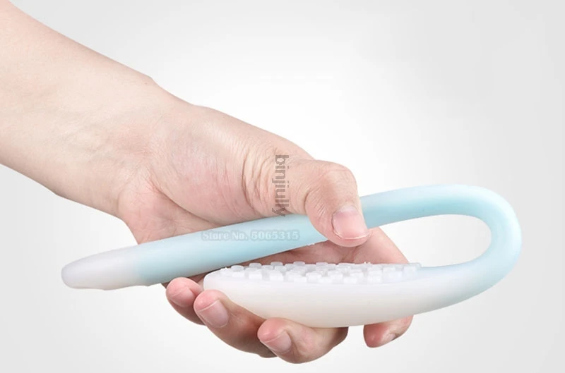 Хлопать меридианы хлопать ладонями коснитесь спины массажер силикагель молоток