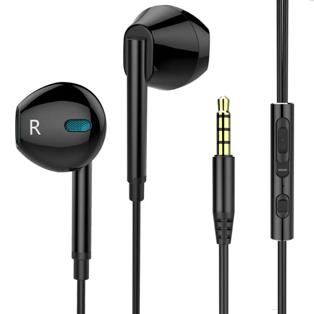 

HIFI 3.5mm Earphones Stereo Noise Cancelling Earphones 6D Metal Heavy Bass Headset For Xiaomi Samsung Huawei iphone vivo