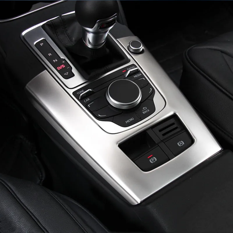 

Car Central Control Gearshift Frame Decoration Sticker Trim For Audi A3 8V 2013-2019 Interior Modified Accessories