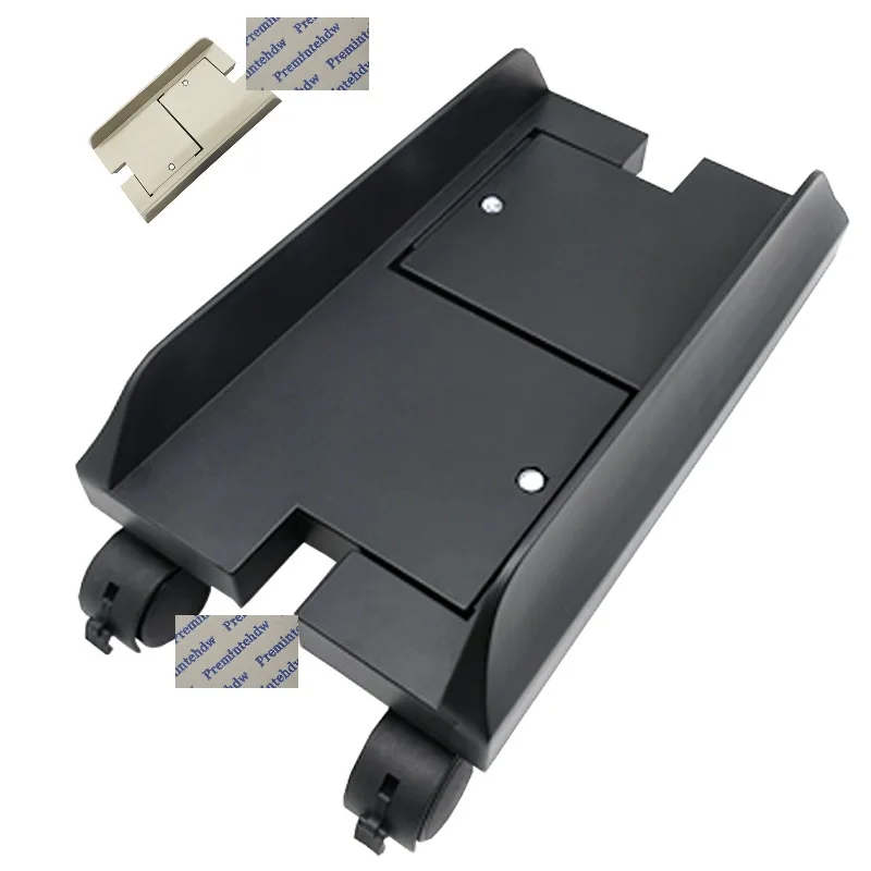 Пластиковая вращающаяся подставка для ЦП стойка хранения с тормозным колесиком