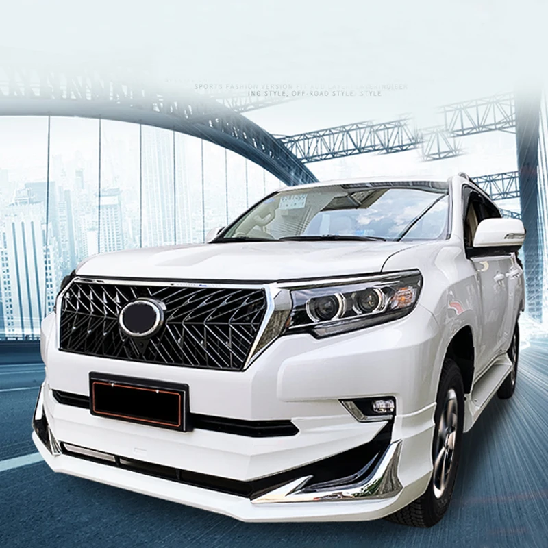 Модифицированный для Prado решетка Land Cruiser 150 LC150 J150 2018 2019 2020 переднего бампера сетка