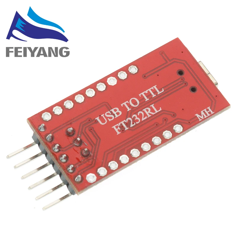 10 шт. FT232RL FT232 USB к TTL 5 в 3 В кабель для скачивания модуль последовательного адаптера