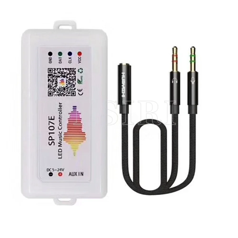 Wi Fi Bluetooth SP107E Pixel IC SPI музыкальный светодиодный контроллер с помощью приложения