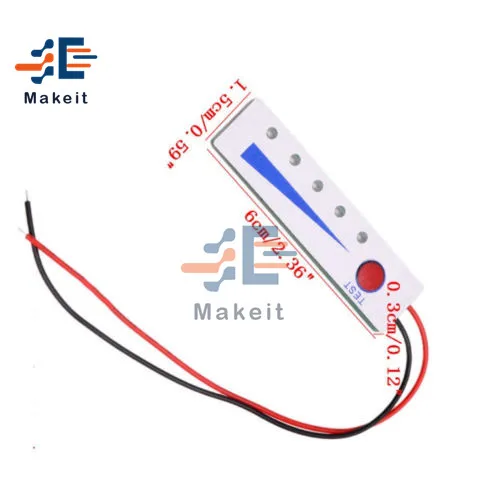 Индикатор уровня свинцово-кислотных батарей тестер 1S 2S 3S 4S 5S 6S 7S ЖК-дисплей