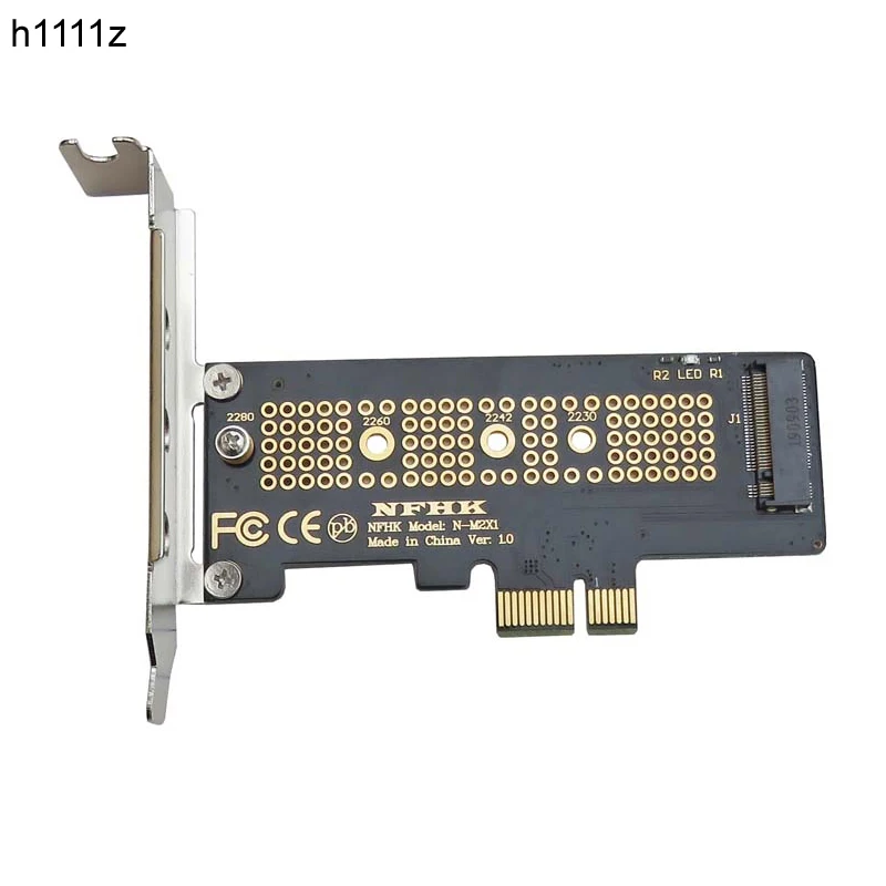 nvme pcie m 2 ngff ssd к pci express x1 адаптерная карта pcie x1