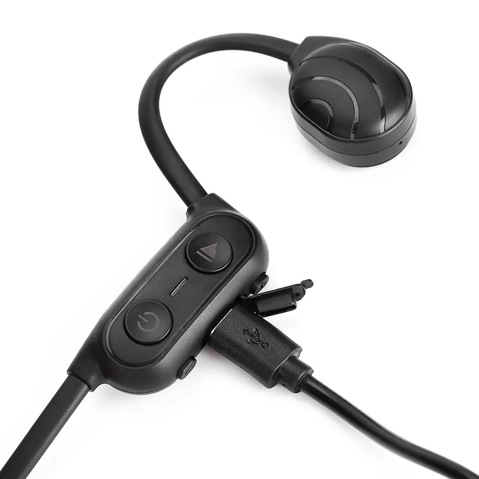 

Sports Headphones for iPhone Samsung Xiaomi Bone Conduction Bluetooth 5.0 Chip Headset with Mic Waterproof Long Battery Life