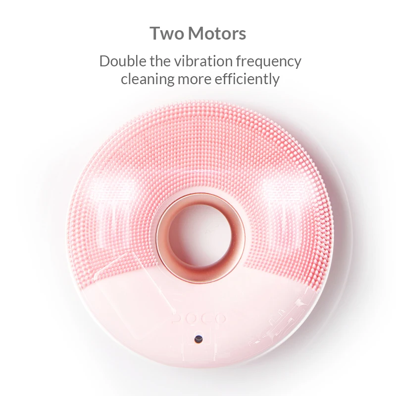 Электрическая щетка для очищения лица DOCO MIJIA скруббер кожи силиконовый звуковой