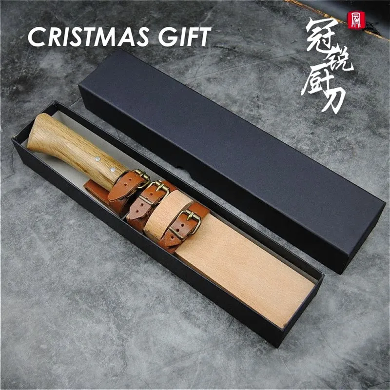 Охотничий нож ручной работы кованые молотые кухонные ножи шеф-повара декор в