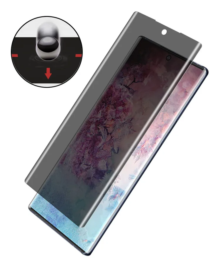 Защитное стекло для сохранения личной информации пленка для samsung Galaxy Note 10 Plus HD полное покрытие Гидрогелевая защитная пленка