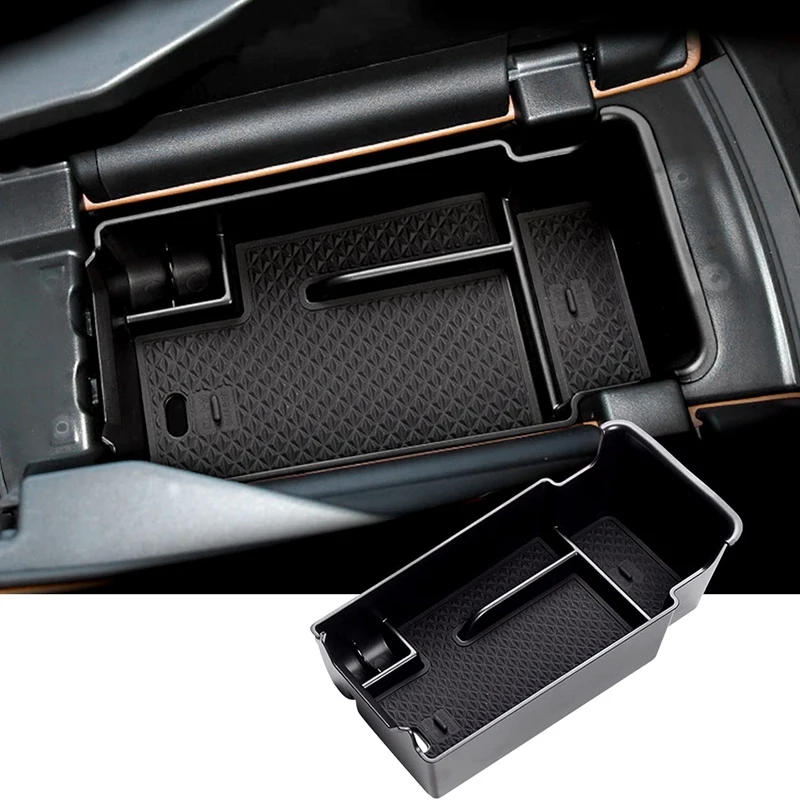 

Органайзер для центральной консоли автомобиля, коробка для хранения, внутренние аксессуары, подлокотник, коробка для хранения для 2021 Buick ...