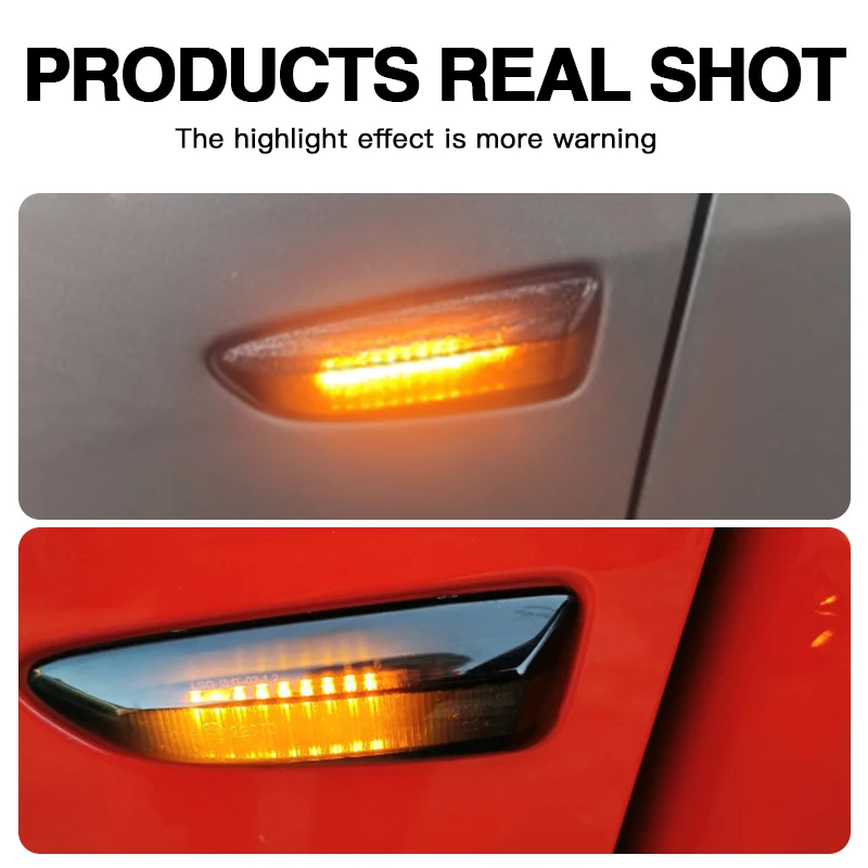 2 шт. светодиодный боковой габаритный фонарь для Opel Zafira Tourer Insignia Grandland Crossland Astra J K