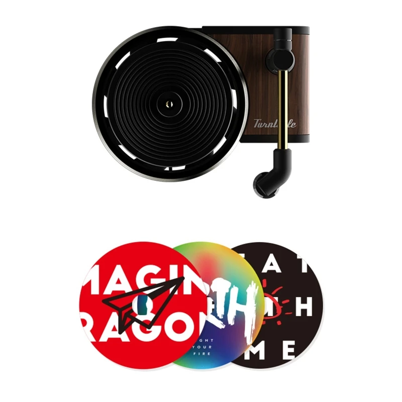 

Aromatherapy Diffuser for Car Air Diffusers Freshener Retro Record Player Decor