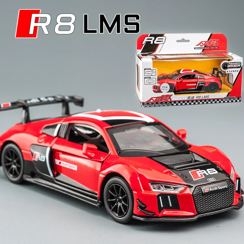 

1:32 Pull Back Alloy Simulation Sports Car Car Model Collection Gift Ornaments