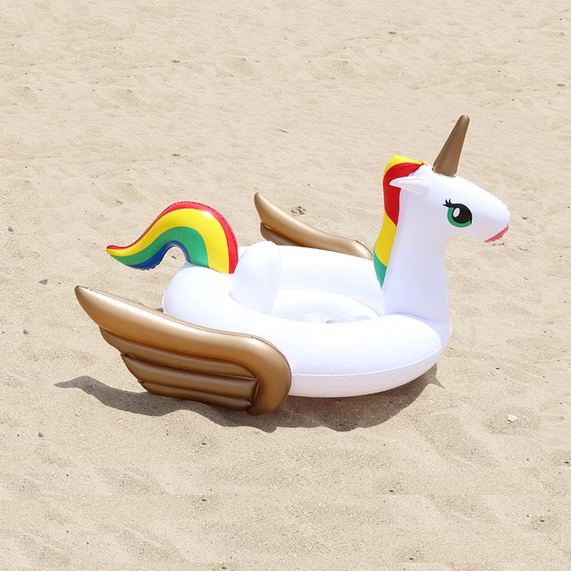 Надувной детский бассейн фламинго лето плавающий круг лебедь вода спорт веселье