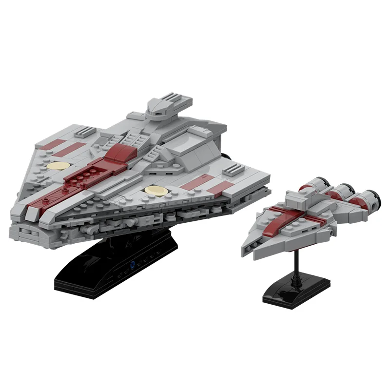 

Military Assault Ship Light Cruiser TIE Modified Interceptor Y Wing MOC Warrior Rebellion Space Wars Building Blocks Toys Kids