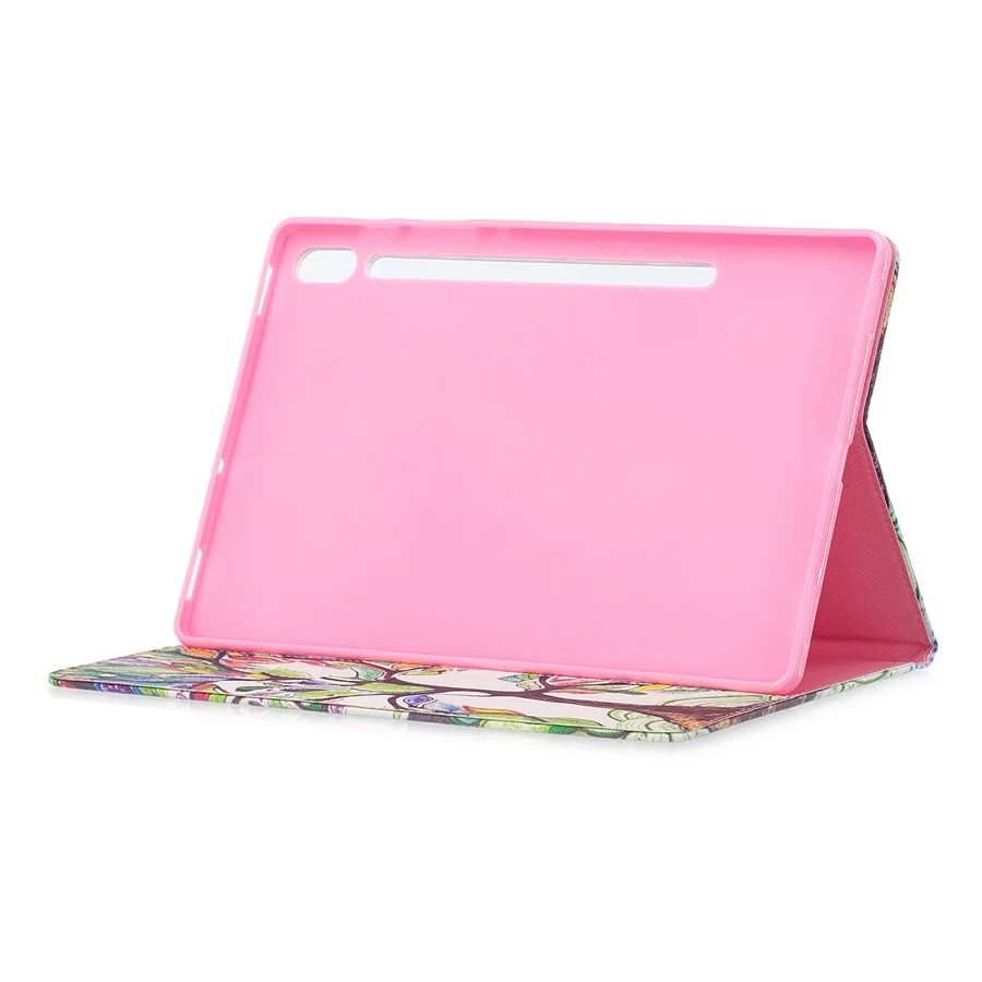 

Case For Samsung Galaxy Tab S6 10.5 SM T860 T865 T860 2019 10.5 Cover Funda Tablet Fashion painted Stand Shell + film